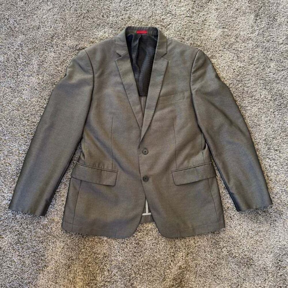 John Varvatos Men's Classic Two-Button Blazer‎ Size 42R Business Career